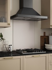 Pale Beige Self-Adhesive Glass Splashback