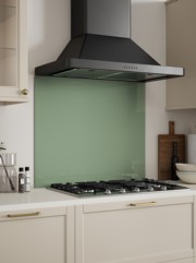 Sage Green Self-Adhesive Glass Splashback