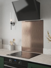 Antique Copper Self-Adhesive Stainless Steel Splashback