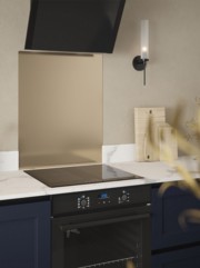 Champagne Self-Adhesive Stainless Steel Splashback